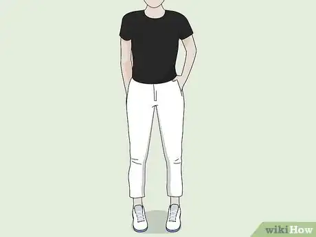 Image titled Match Clothes With White Pants Step 1