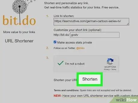 Image titled Create Small URL Links Step 17