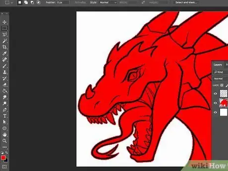 Image titled Color Line Art in Photoshop Step 17