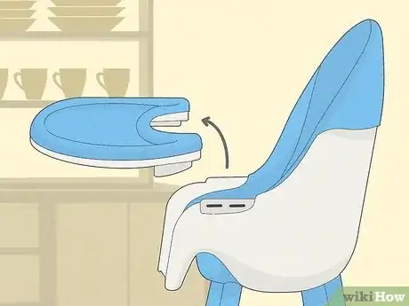 Image titled When Can Baby Sit in High Chair Step 3