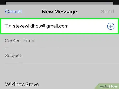 Image titled Send Email on the iPhone Step 3