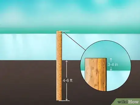 Image titled Install Posts in the Water for a Dock or Pier Step 4