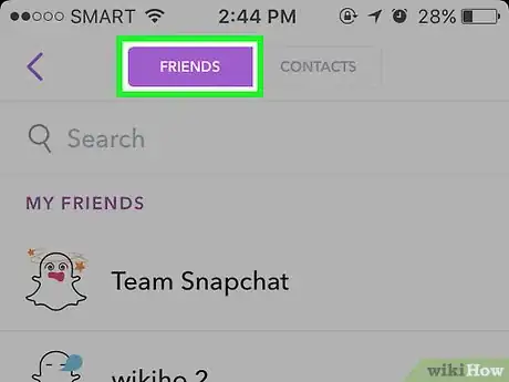 Image titled Find People on Snapchat Step 7