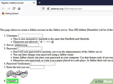 Image titled Create a Jabber Account Step 6