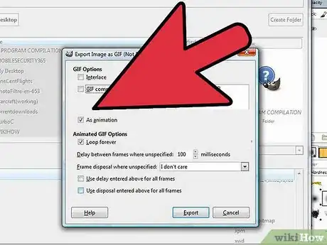 Image titled Animate a Sprite Sheet Using GIMP Step 8