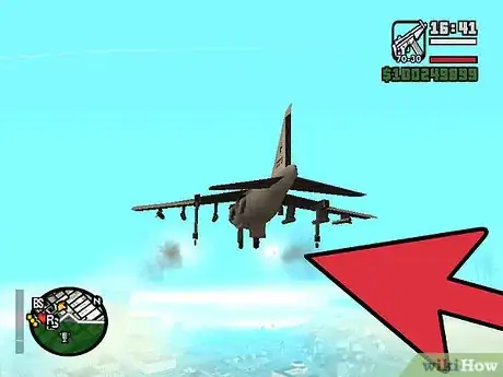 Image titled Fly a Hydra Jet in San Andreas Step 10