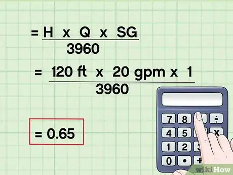 Image titled Calculate Water Pump Horsepower Step 14