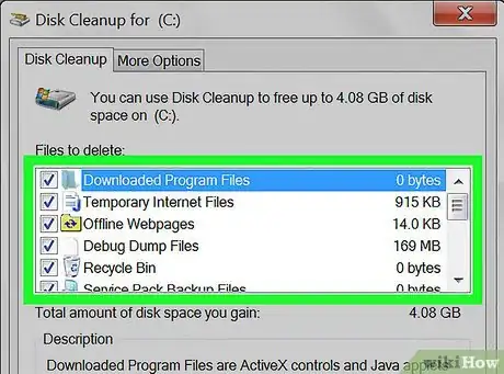 Image titled Free up Disk Space (Windows 7) Step 7