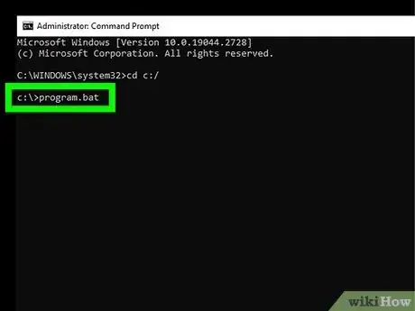 Image titled Run a Batch File from the Command Line on Windows Step 4