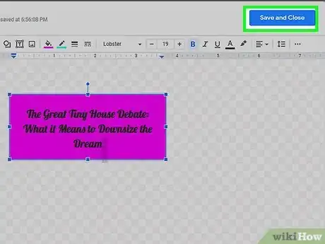 Image titled Put a Box Around Text in Google Docs Step 33