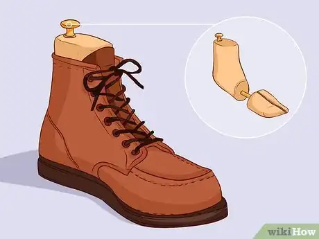 Image titled Prevent Boots from Creasing Step 6