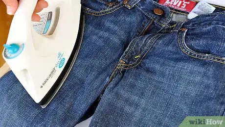 Image titled Dry Jeans Quickly with an Iron Step 6