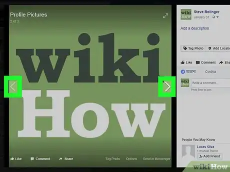 Image titled Delete a Profile Picture on Facebook on a PC or Mac Step 4