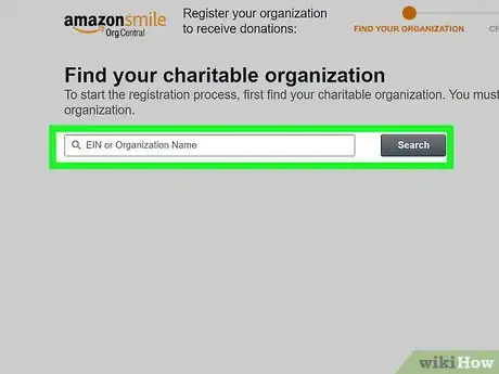 Image titled Sign Up for AmazonSmile Step 7