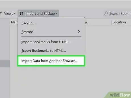 Image titled Import Bookmarks in Firefox Step 4