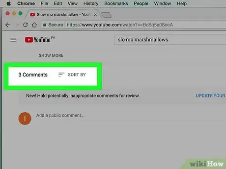Image titled Leave Comments on YouTube Step 17