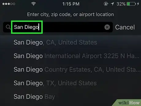 Image titled Set a Default City for the iPhone Weather App Step 4