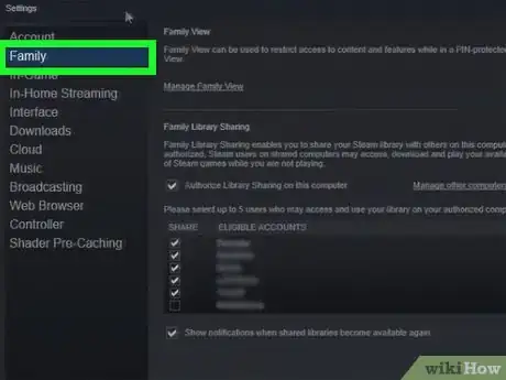 Image titled Share Steam Games with Family and Friends Step 4
