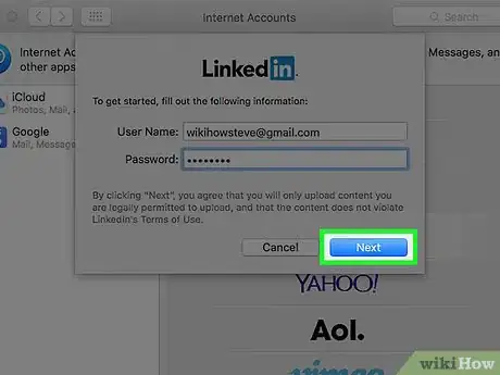 Image titled Add a LinkedIn Account to a Mac Step 6