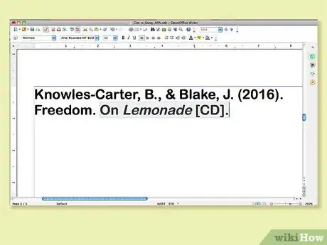 Image titled Cite a Song Step 10