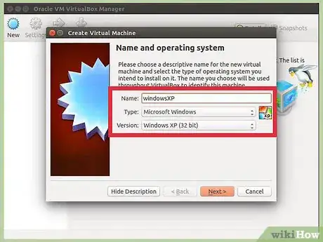 Image titled Install Windows XP on Ubuntu with VirtualBox Step 4