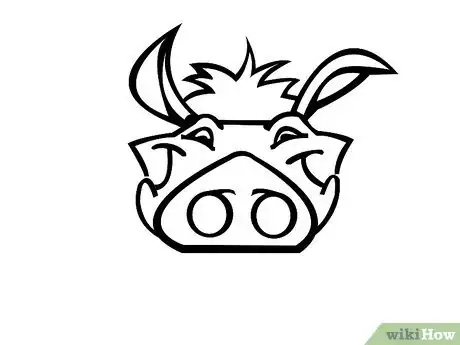 Image titled Draw Pumbaa from the Lion King Step 8