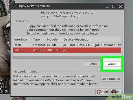 Image titled Set up a Wireless Network in Puppy Linux Step 10