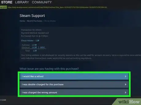 Image titled Refund a Game on Steam Step 4