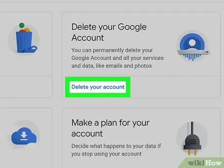 Image titled Delete a Google or Gmail Account Step 4