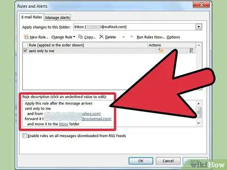 Image titled Create a Rule in Outlook to Forward Mail Step 25