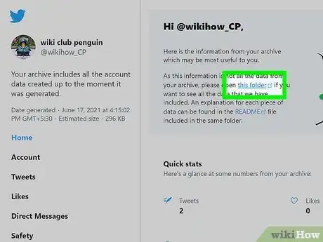 Image titled Use Your Twitter Archive File Step 19
