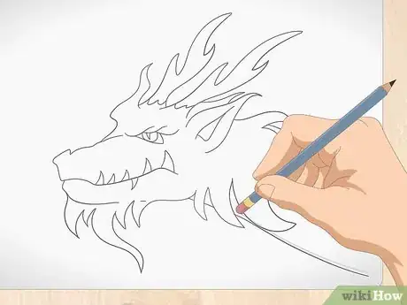 Image titled Draw a Dragon Head Step 18