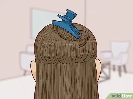 Image titled Glue Hair Extensions Step 7