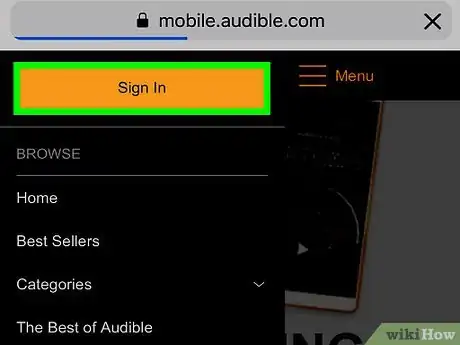 Image titled Purchase an Audible Book on iPhone or iPad Step 2