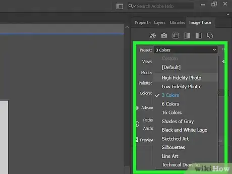 Image titled Use Adobe Illustrator Live Trace Step 7