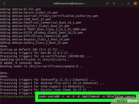 Image titled Install Tomcat in Ubuntu Step 5