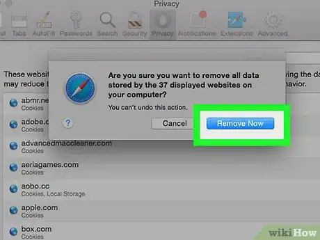 Image titled Delete Cookies Using the Safari Web Browser Step 7