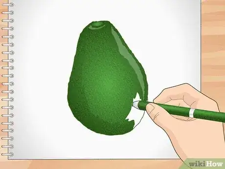 Image titled Draw an Avocado Step 4