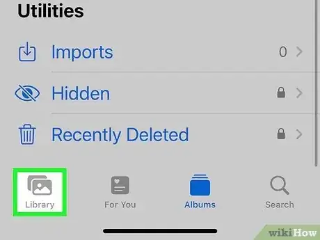 Image titled Make a Private Album on an iPhone Step 1