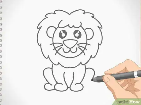 Image titled Draw a Lion Step 17