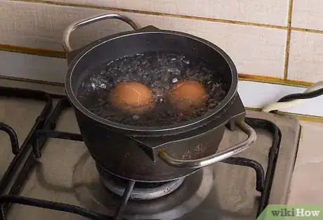 Image titled Know if Hard Boiled Eggs Are Done Step 1