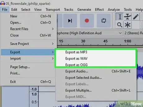 Image titled Change a Mono Track Into Stereo Track Using Audacity Step 10