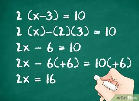 Image titled Use Distributive Property to Solve an Equation Step 2