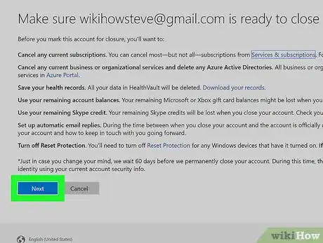 Image titled Close a Microsoft Account Step 4