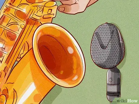 Image titled Mic a Saxophone Step 2