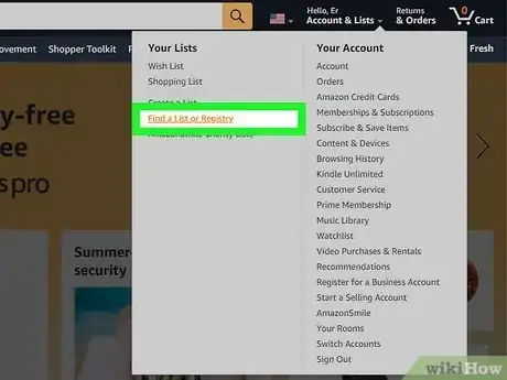 Image titled Find Someone's Amazon Wish List Step 3