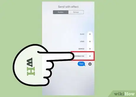 Image titled Use Invisible Ink on an iPhone Step 3
