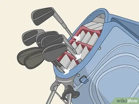 Image titled Arrange Clubs in a Golf Bag Step 11