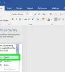 Set up Autosave on Microsoft Word 2007