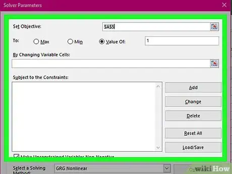 Image titled Use Solver in Microsoft Excel Step 17